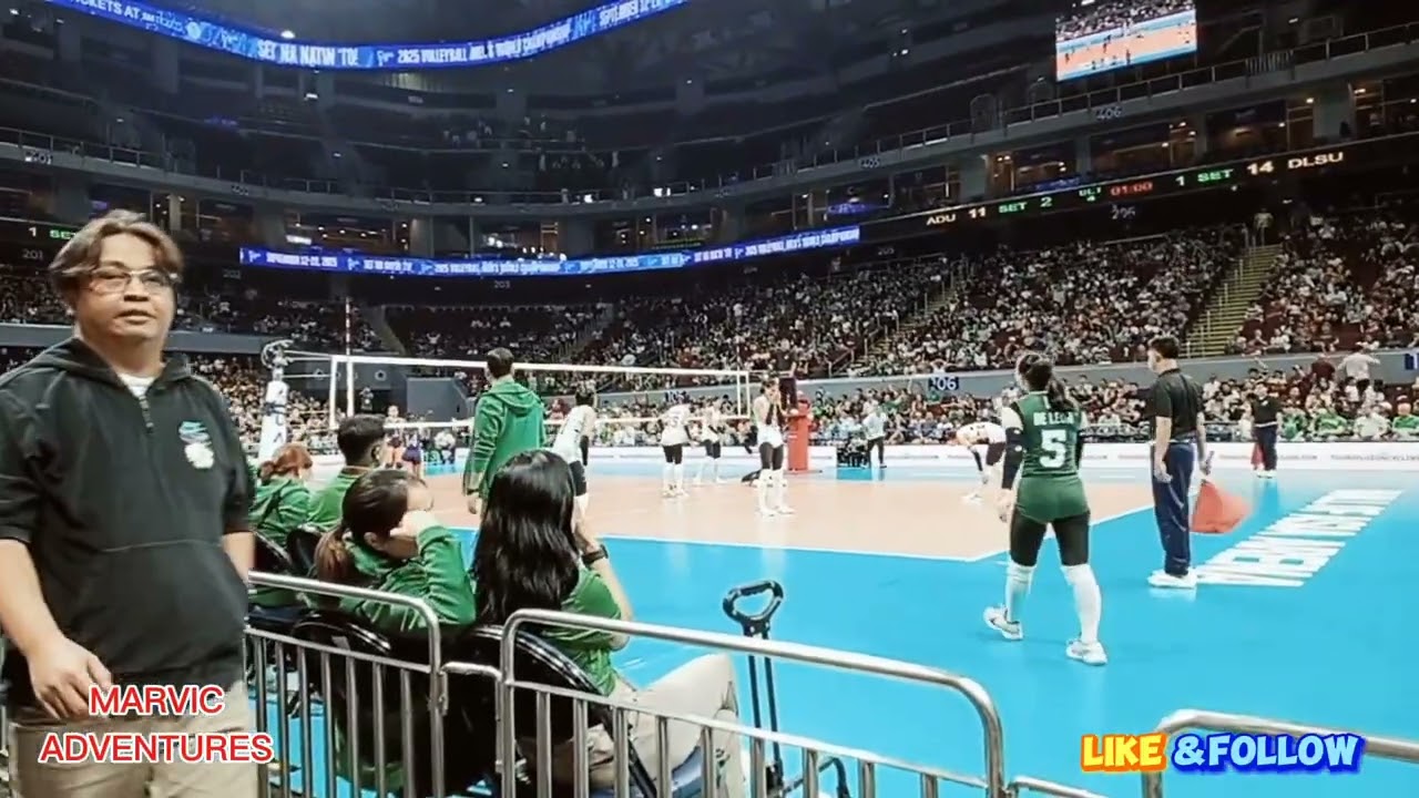 Set4 ADAMSON vs LASALLE UAAP Season 87 Womens Volleyball 2nd Round