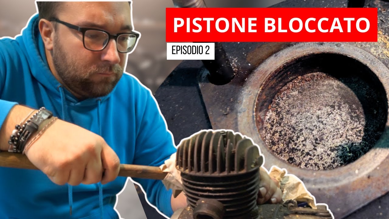 40 ANNI FERMO: Il Pistone del Garelli &egrave; Completamente Bloccato