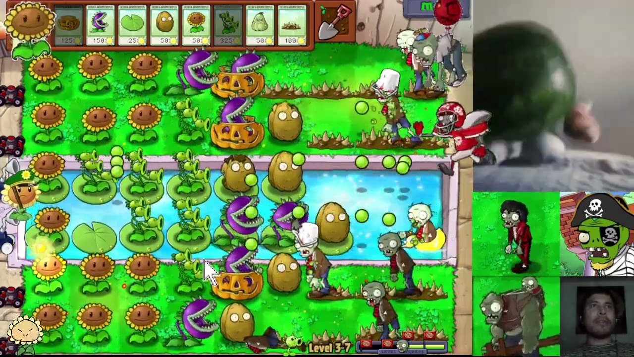 PvZ [3-7] - Pumpkin Shield is OP- Learn Epic Defense with L & P!