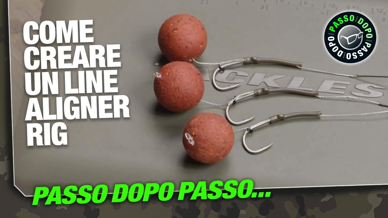 Come creare un Line Aligner rig - Passo dopo passo | Carpfishing