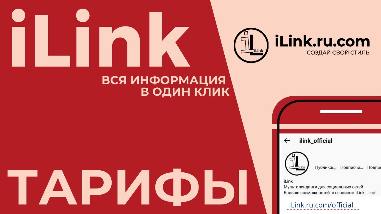 Тарифы сервиса по созданию мультилендингов iLink.ru.com. Полный обзор.