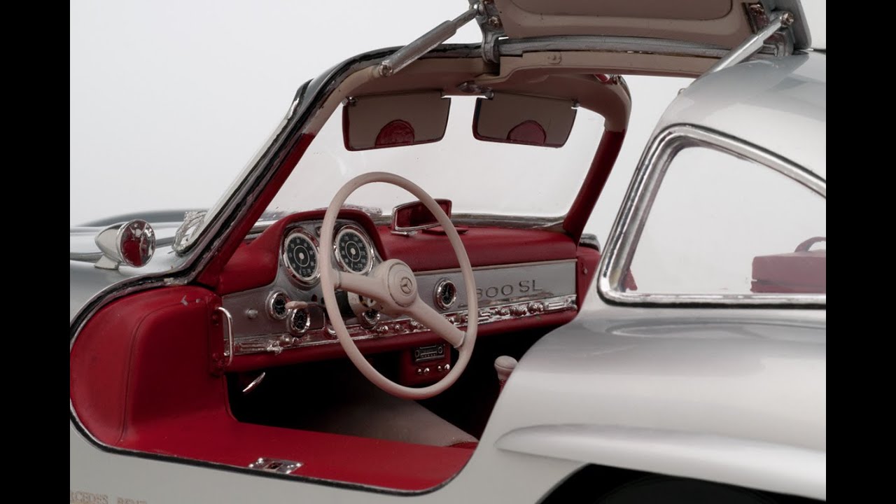 Building the legendary Mercedes 300SL Gullwing stage 91-100 by#agoramodels