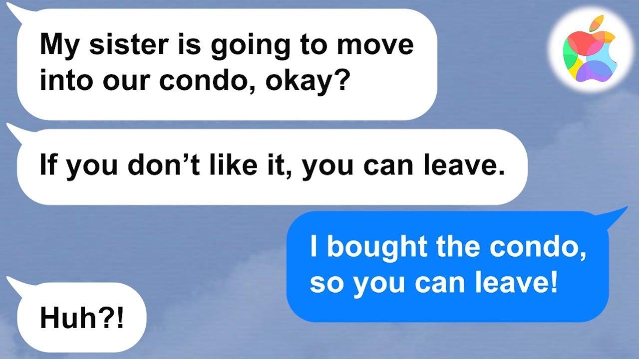 【Apple】My husband insists I let his sister move in but won't do the same for my brother so I