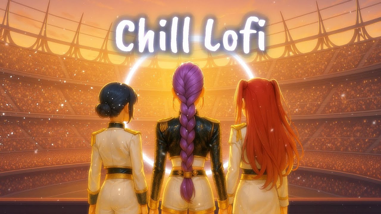 Huntrix - Golden | 3 Hour Chill Lofi Cover (KPop Demon Hunters)