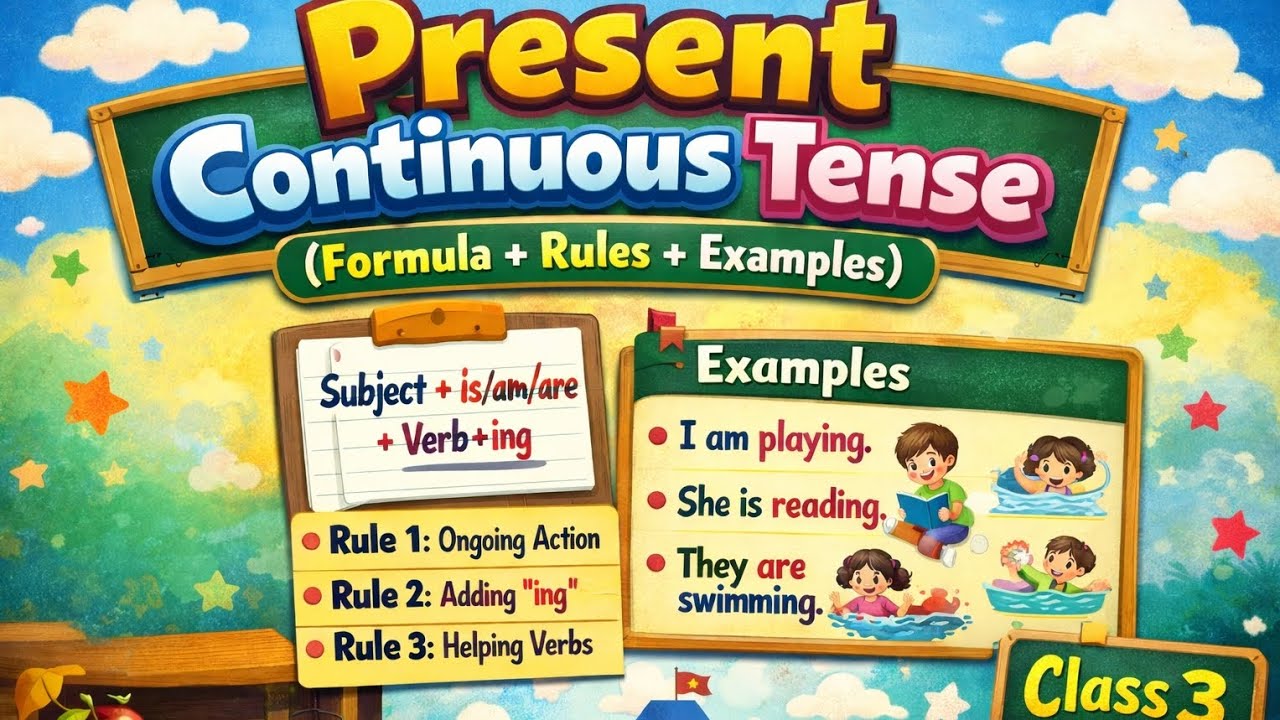 Present Continuous Tense in Urdu and Hindi |Formula, rules, examples| 