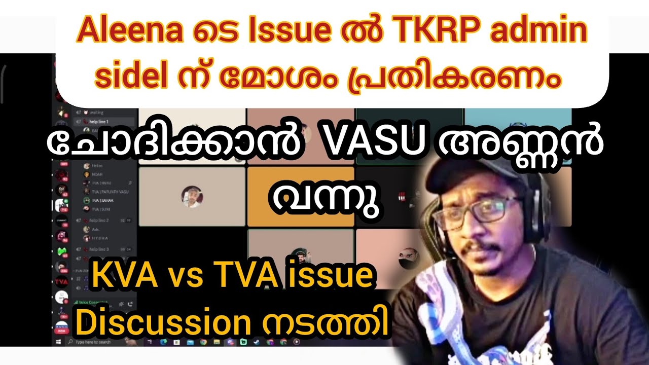 Aleena ടെ issue ചോദിക്കാൻ VASU അണ്ണൻ വന്നു ❤️ KVA, TVA issue😱 #tkrp #gta5 #eaglegaming #txagamingyt