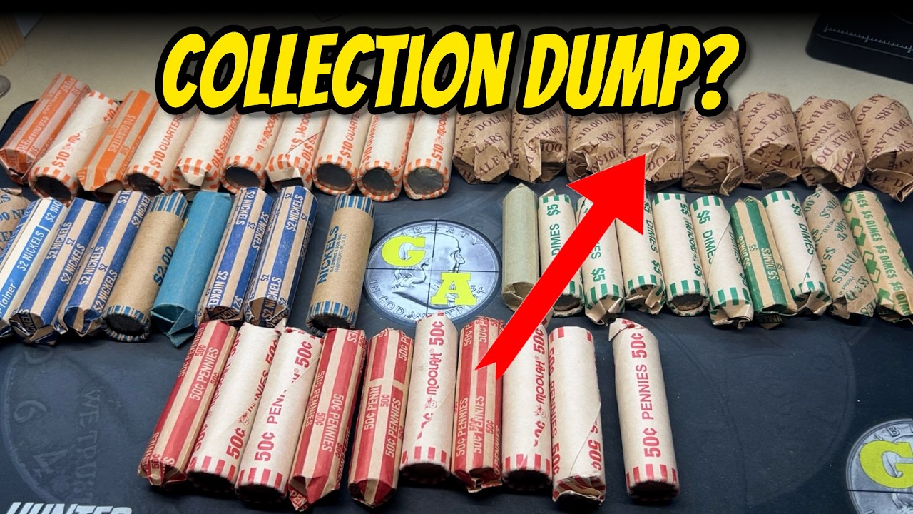 $255 Mixed Coin Roll Hunt - Halves were on FIRE!