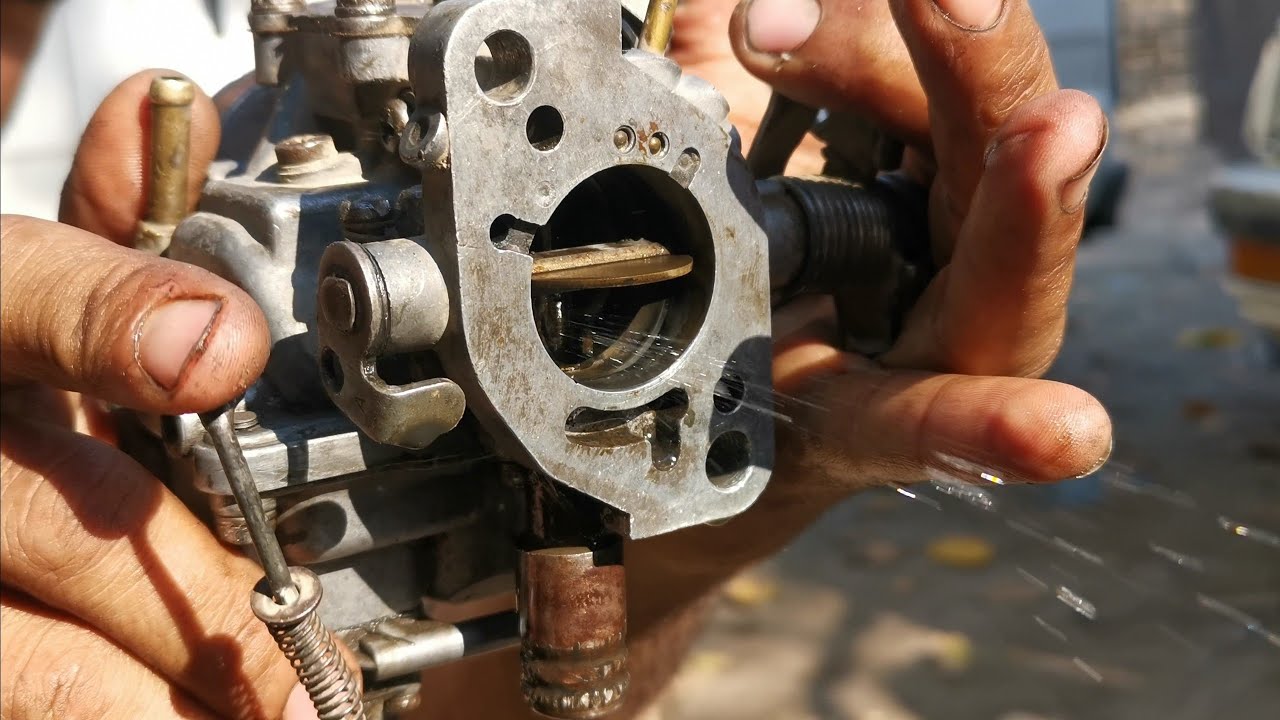 carburetor fuel setting