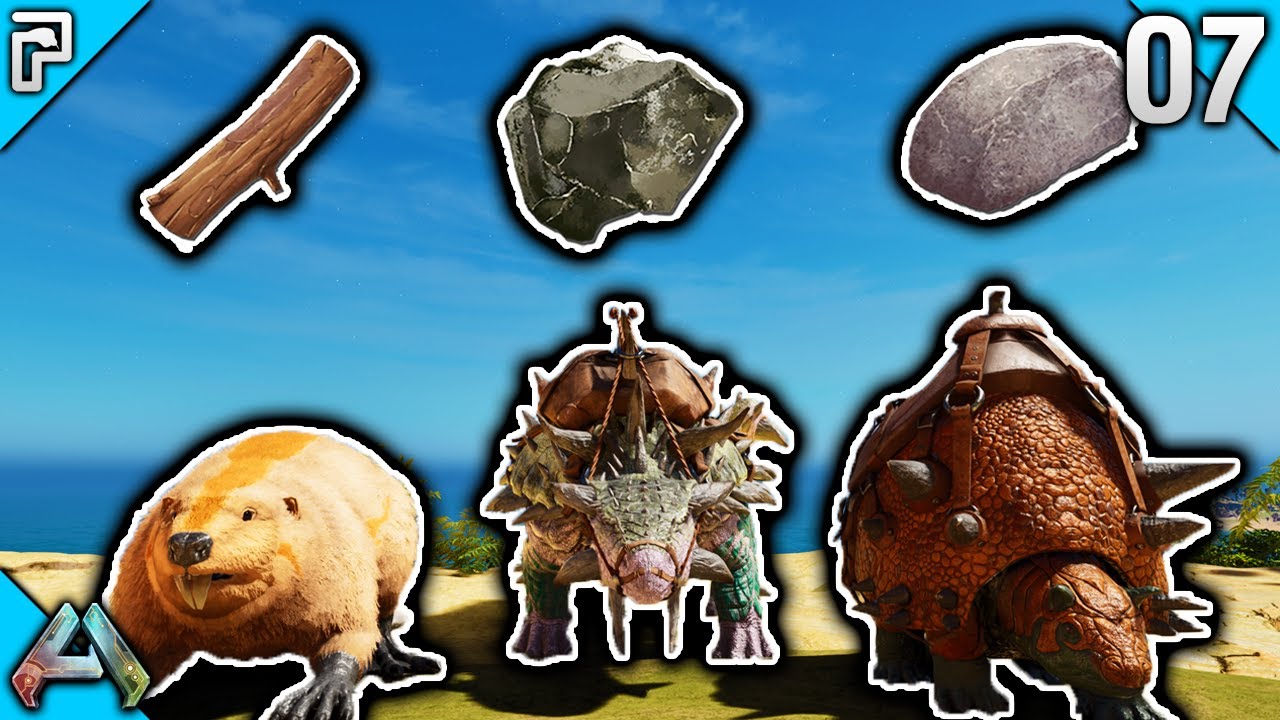 ARK's BEST resource gathering tames! | ARK Survival Ascended [Ep.7]