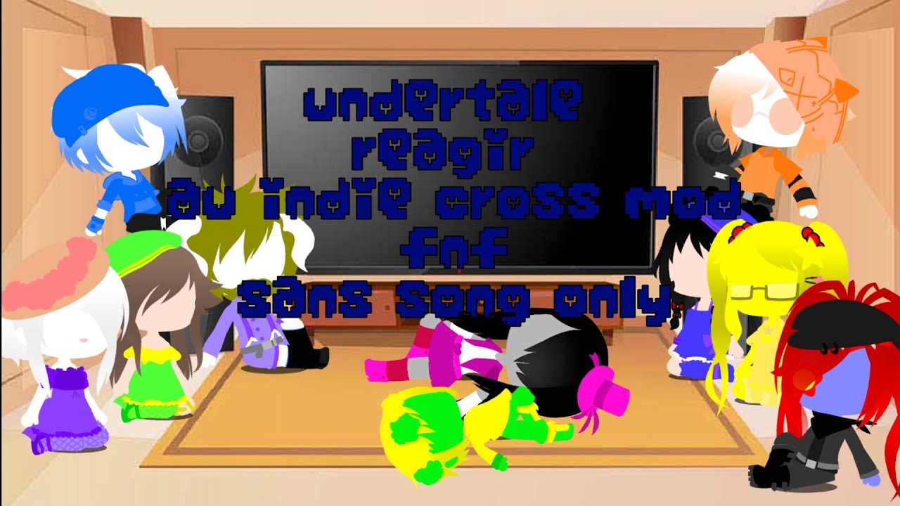 undertale réagis à l'indie cross mod (sans song uniquement)