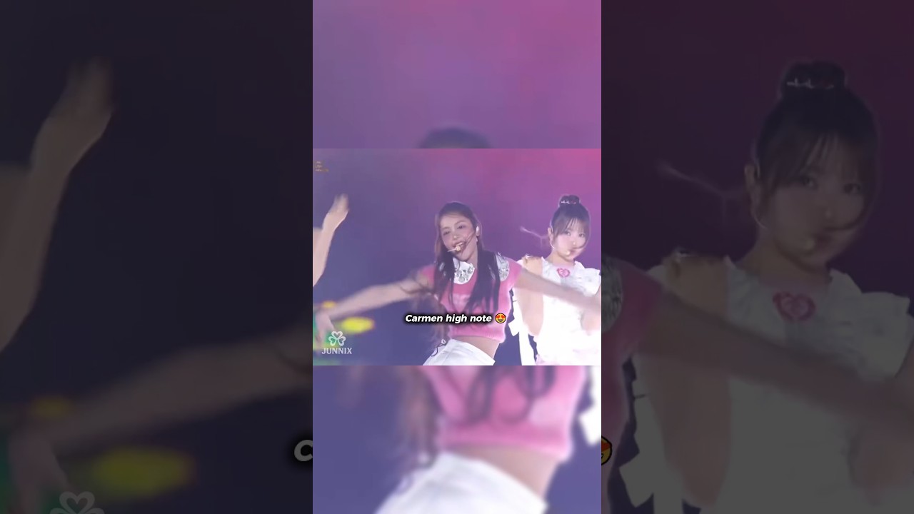 Carmen High Note, Juun Rap Part 🔥😍 #hearts2hearts #carmen #juun #stella #jiwoo #ian #a_na #junnixs2u