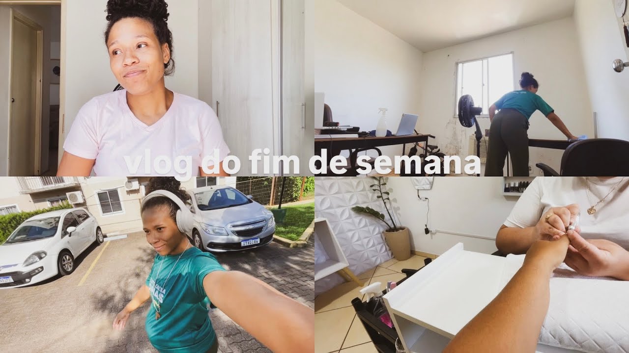 caminhada, faxina, não sei descansar, fiz a unha, ultra do João e recebi visitas especiais 