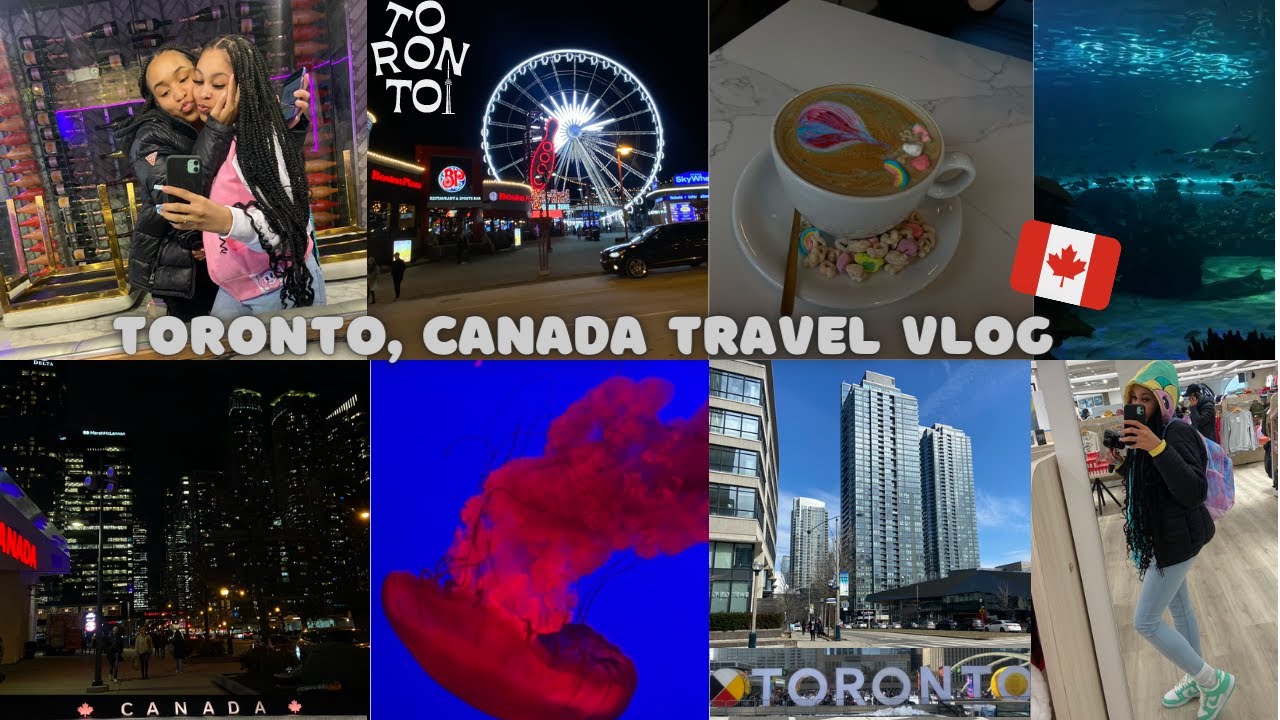 travel vlog  l  come to: toronto, ontario canada with me!
