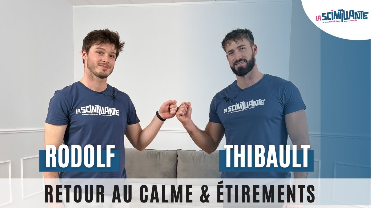 Retour au calme & étirements avec Rodolf & Thibault