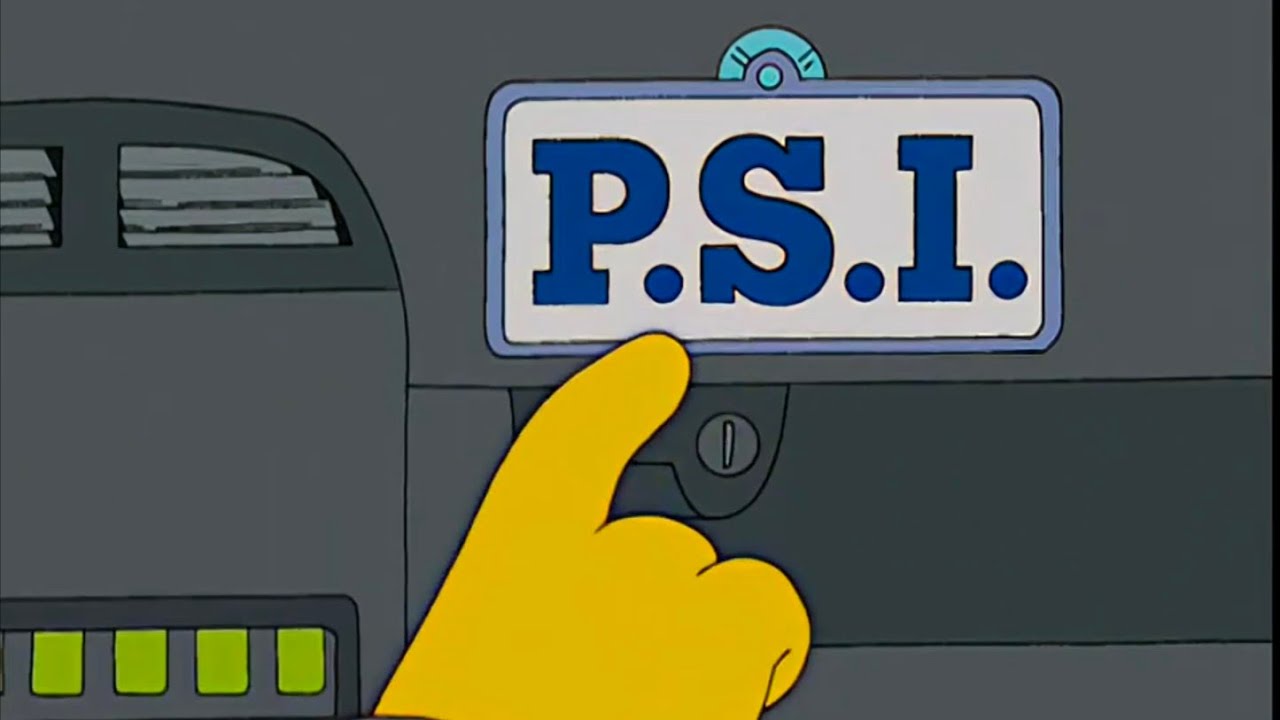 Simpsons - P.S.I. (Poor Self-Esteem - from 