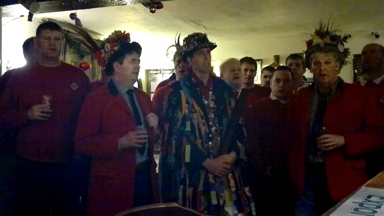 Haxey Hood 2012 John Barleycorn at White Hart West Stockwith HD