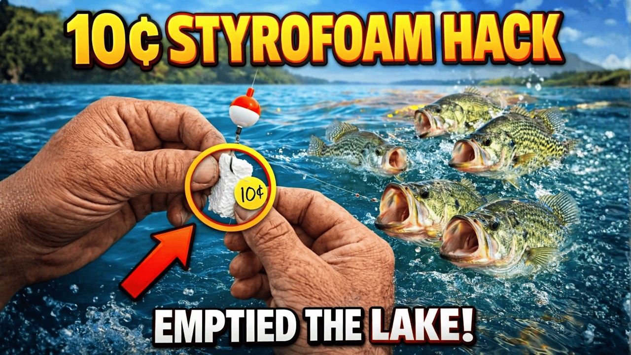 Put a Piece of Styrofoam on Your Line &mdash; The $0.10 Hack That Emptied a Lake