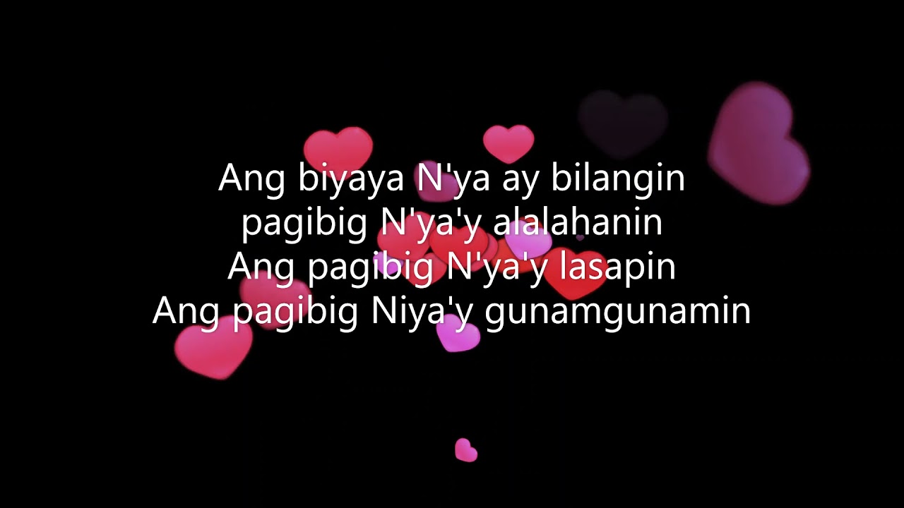 count your blessing tagalog lyrics