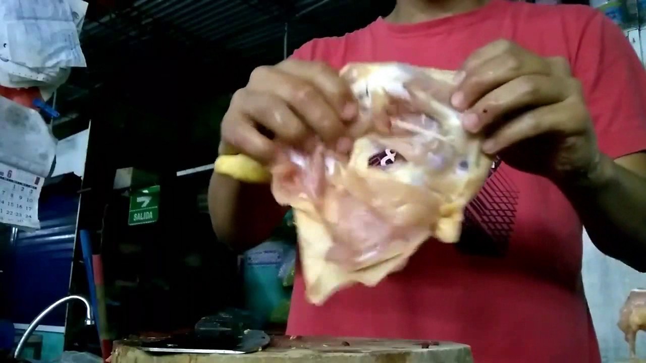 COMO CORTAR POLLO PARA POLLADA