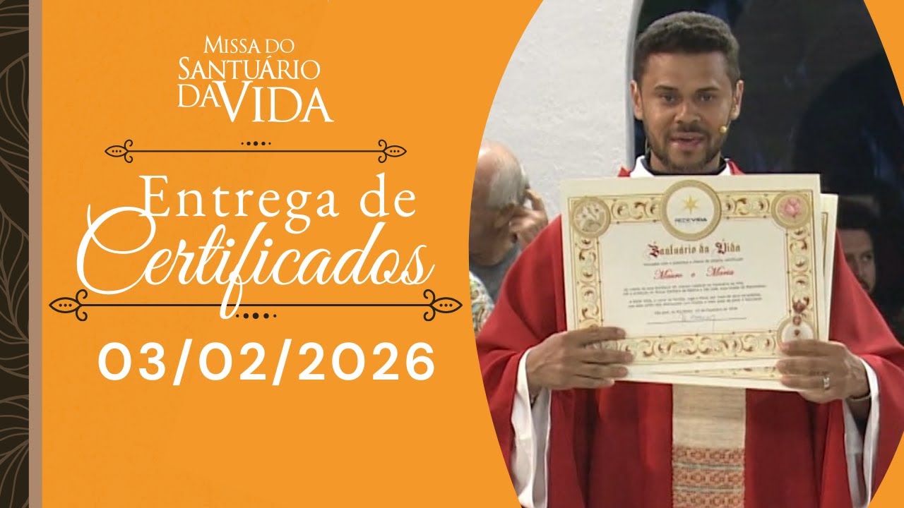 Entrega de Certificados de Bodas na REDEVIDA - 03/02/2026