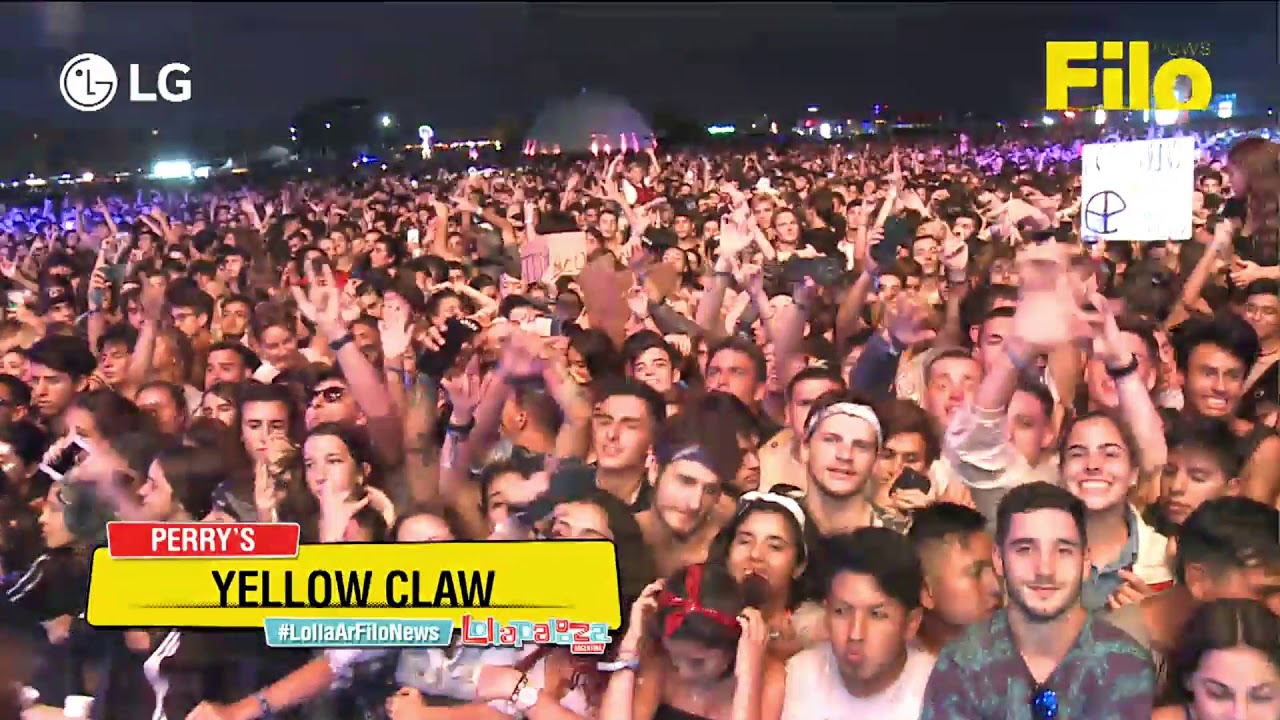 Yellow Claw Lollapalooza Argentina 2018