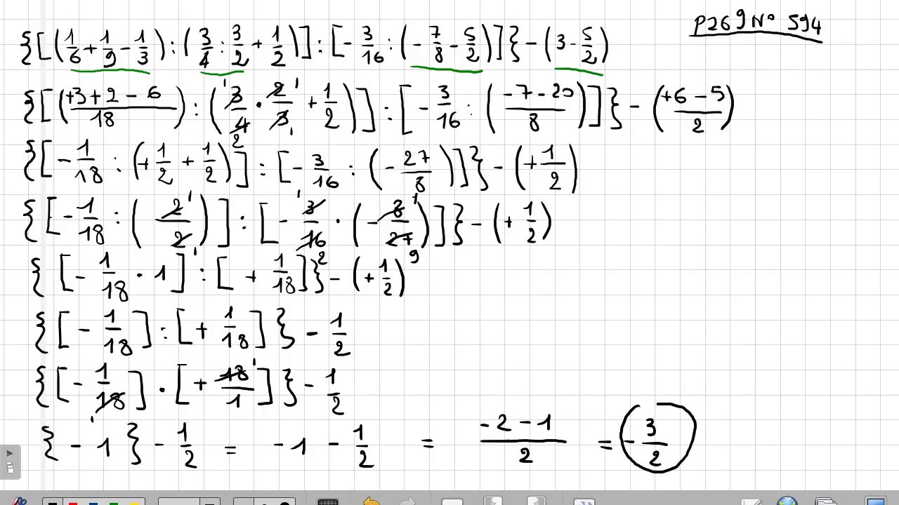Espressione con numeri relativi