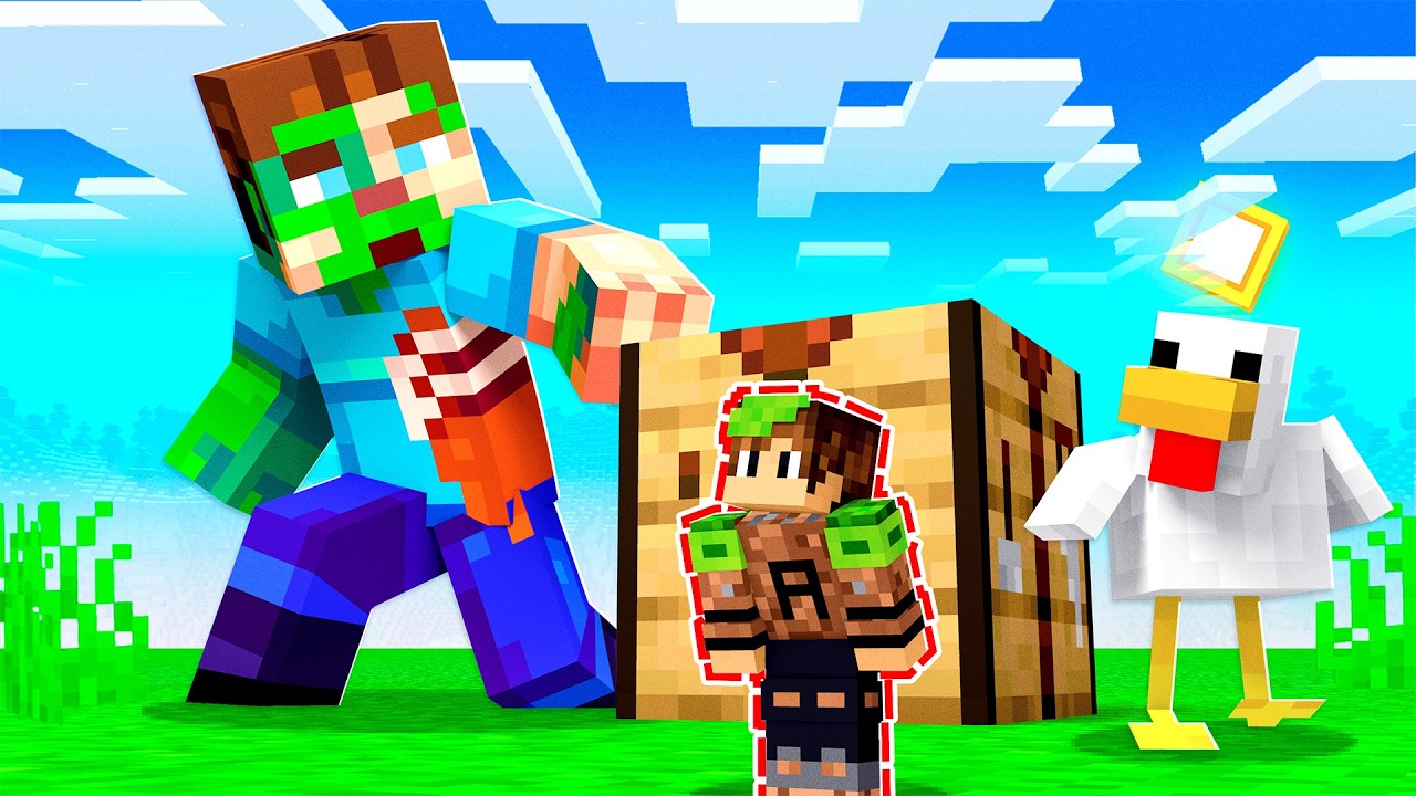 ONE HOUR Of Shrinking My Friends in Minecraft!