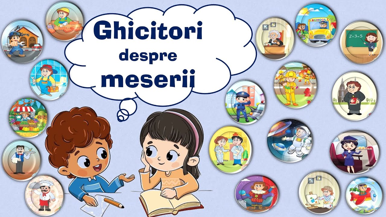 Ghiceste meseria 🧠⁉️  ghicitori  pentru copii