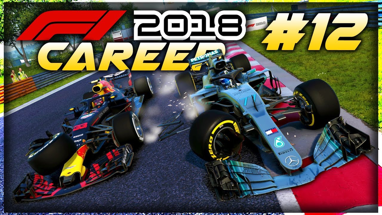 F1 2018 Career Mode Part 12: THE CRAZIEST RACE I'VE EVER SEEN ON AN F1 GAME!