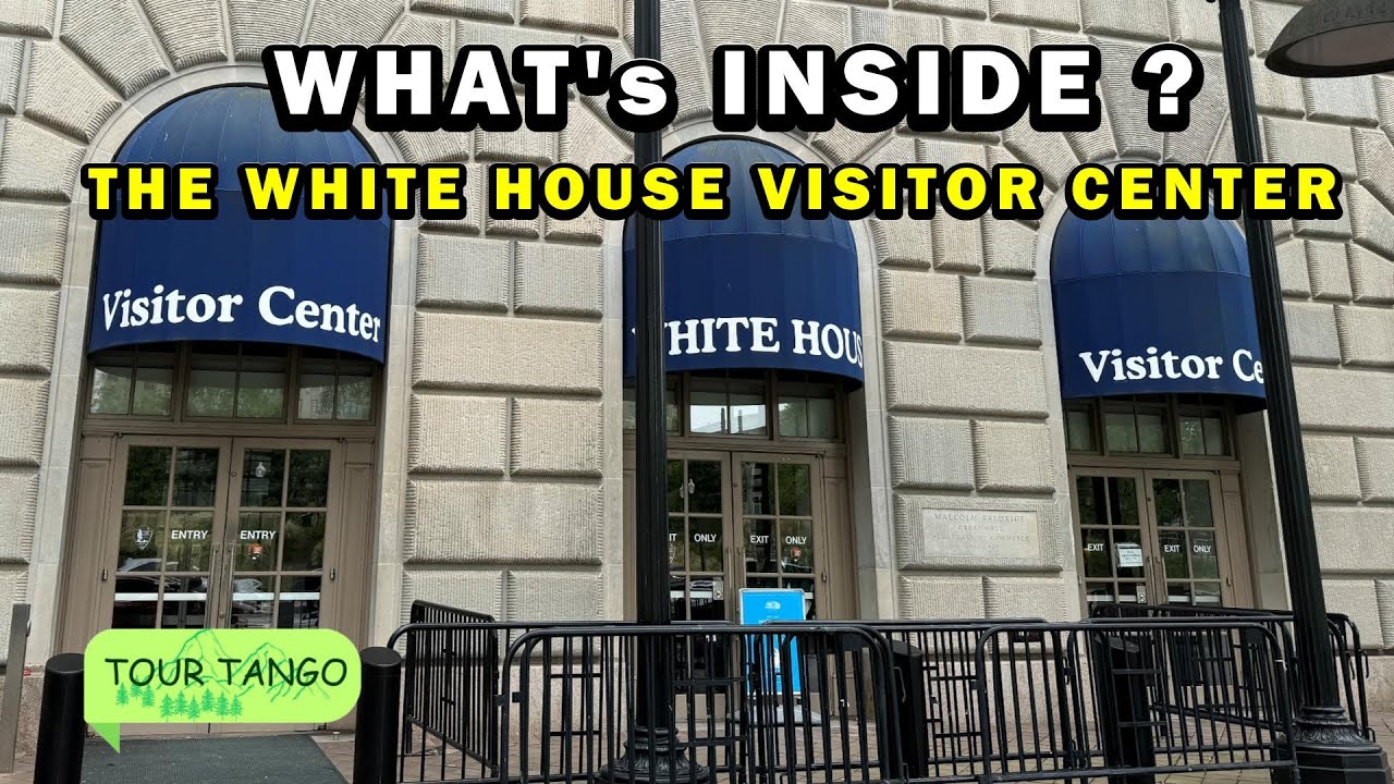 FULL TOUR- 🇺🇸 Inside White House Visitor Center🏛️You Need to Know - Tour Tango