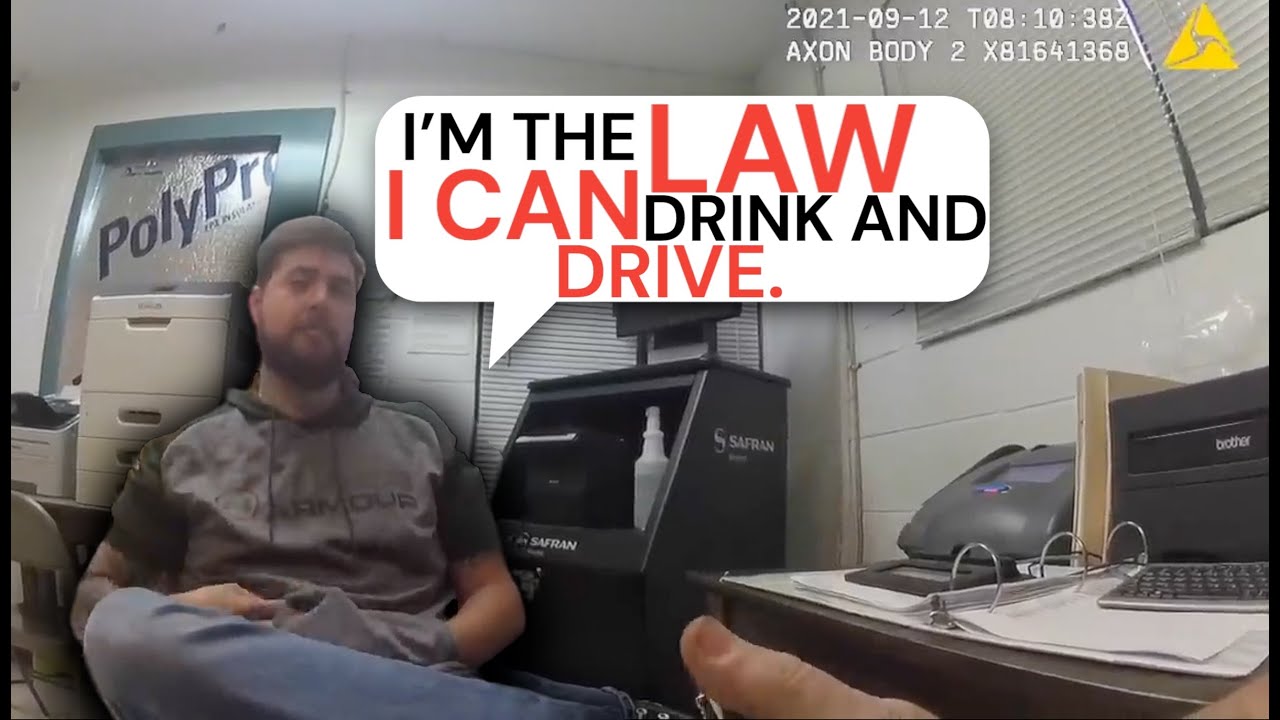 Arrogant Police Chief ARRESTED For Drunk Driving (TRIED TO RUN)