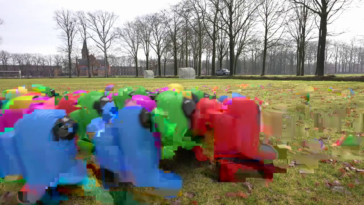 1000 Imposters in Real Life Animation : Among Us Animation