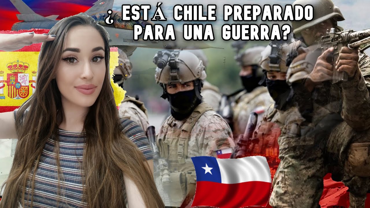 👉 ESPAÑOLA REACCIONA A LAS FUERZAS ARMADAS CHILENAS 🇨🇱 😱