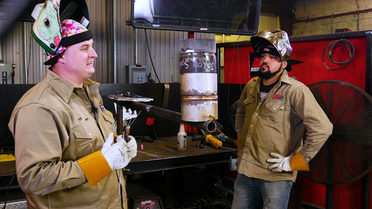 Watch 2 Welders Compete! 6-Inch Schedule 80 Pipe w/ 6010 Root an 7018 Fill and Cap.