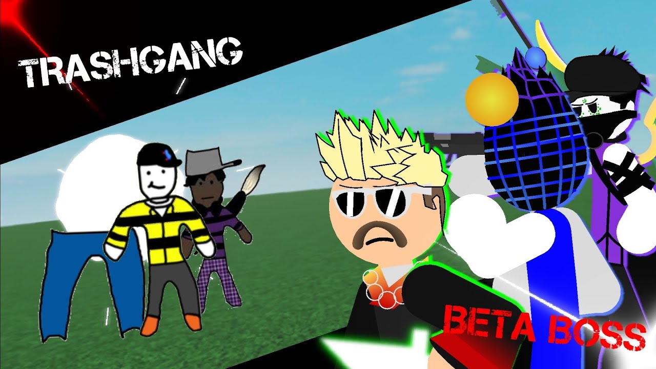 Trashgang vs Beta Boss (Animation)