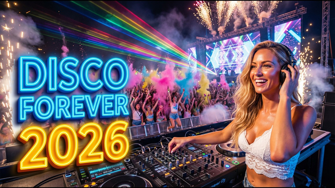 🌌 Cosmic Euro Disco 2026 | Retro Italo Party Experience