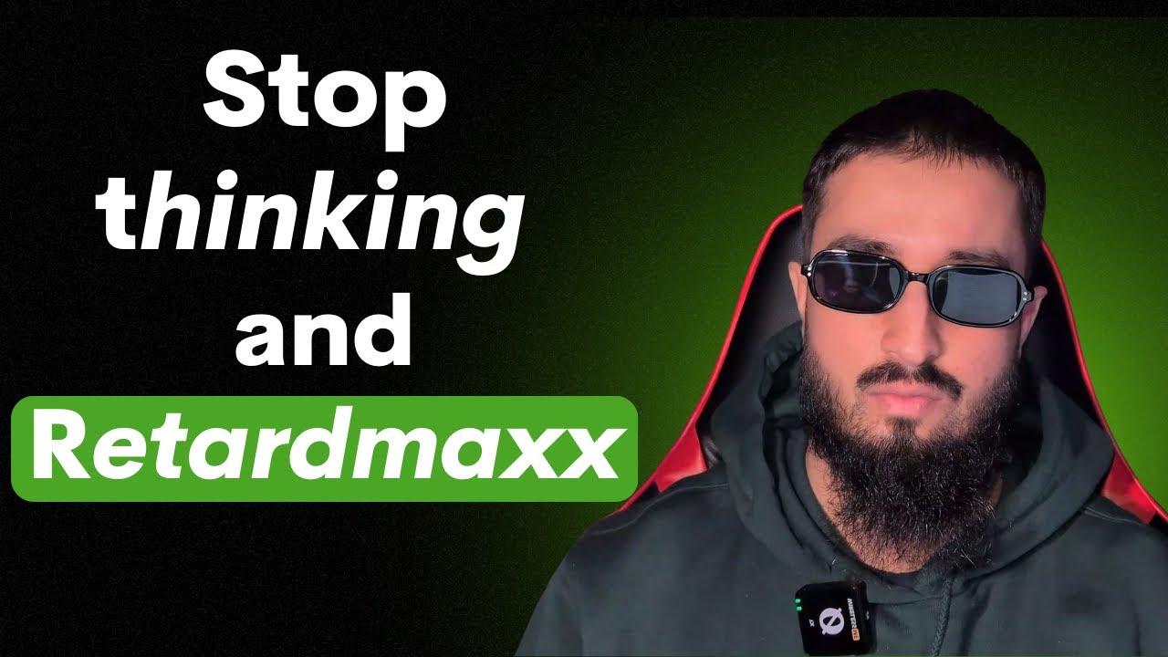 Consistent retardmaxxing = being a strong gorilla