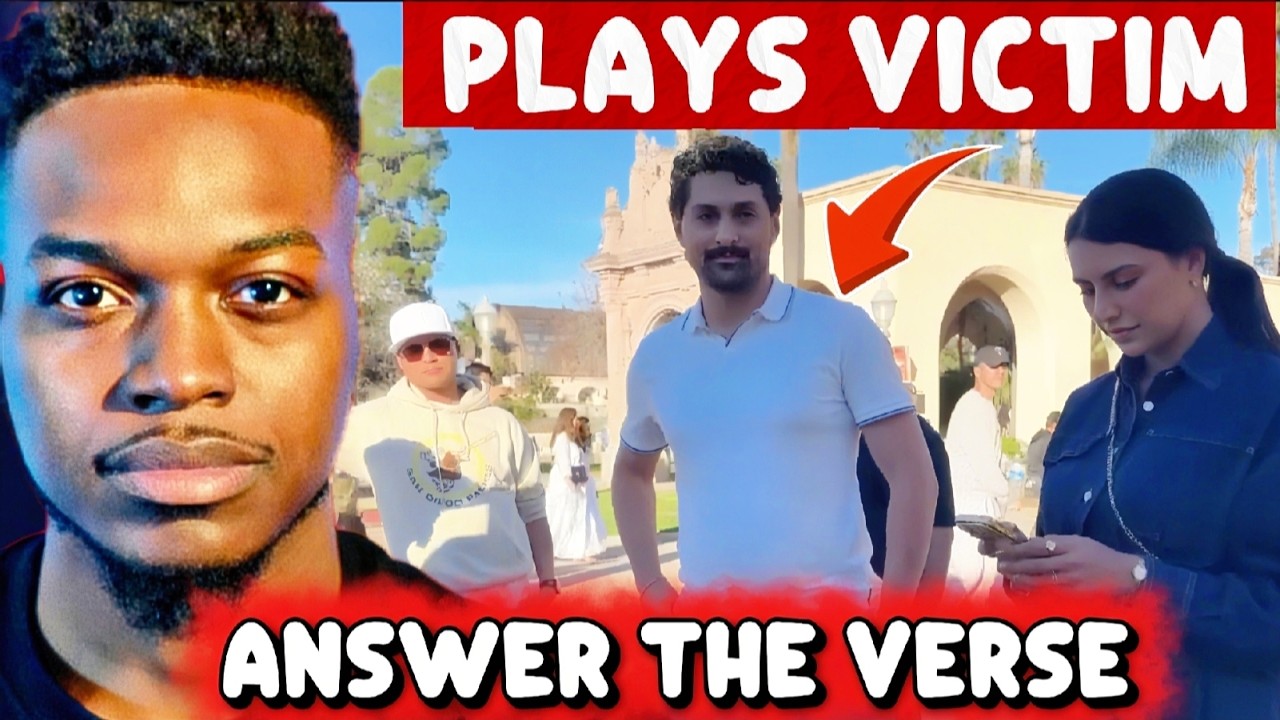Qur’an Confirms the Bible — Then He Plays Victim