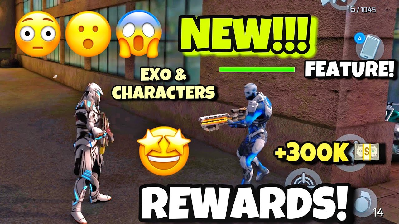NEW FEATURE! I GOT EXOS IN FREE PLAY.. Big Rewards 750k Cash & More | Gangstar Vegas #gangstarvegas