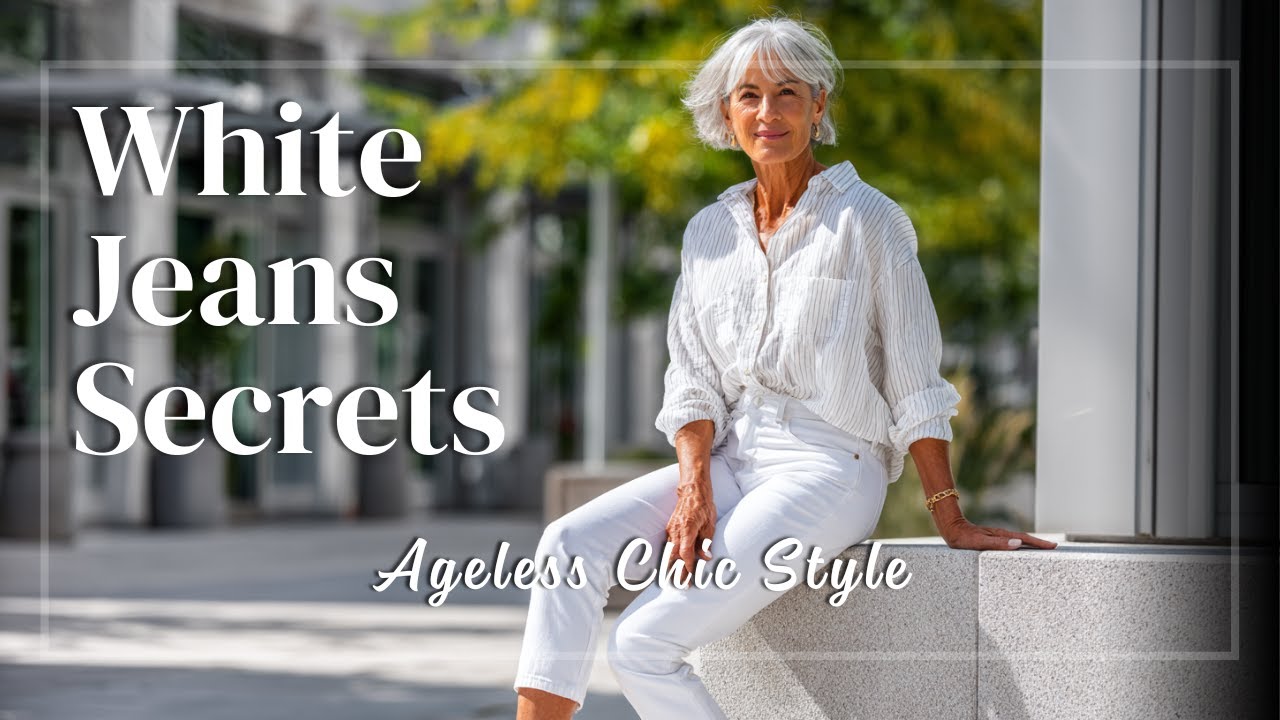 GENIUS White Jeans Styling Hacks To Look 10x More EXPENSIVE Over 50
