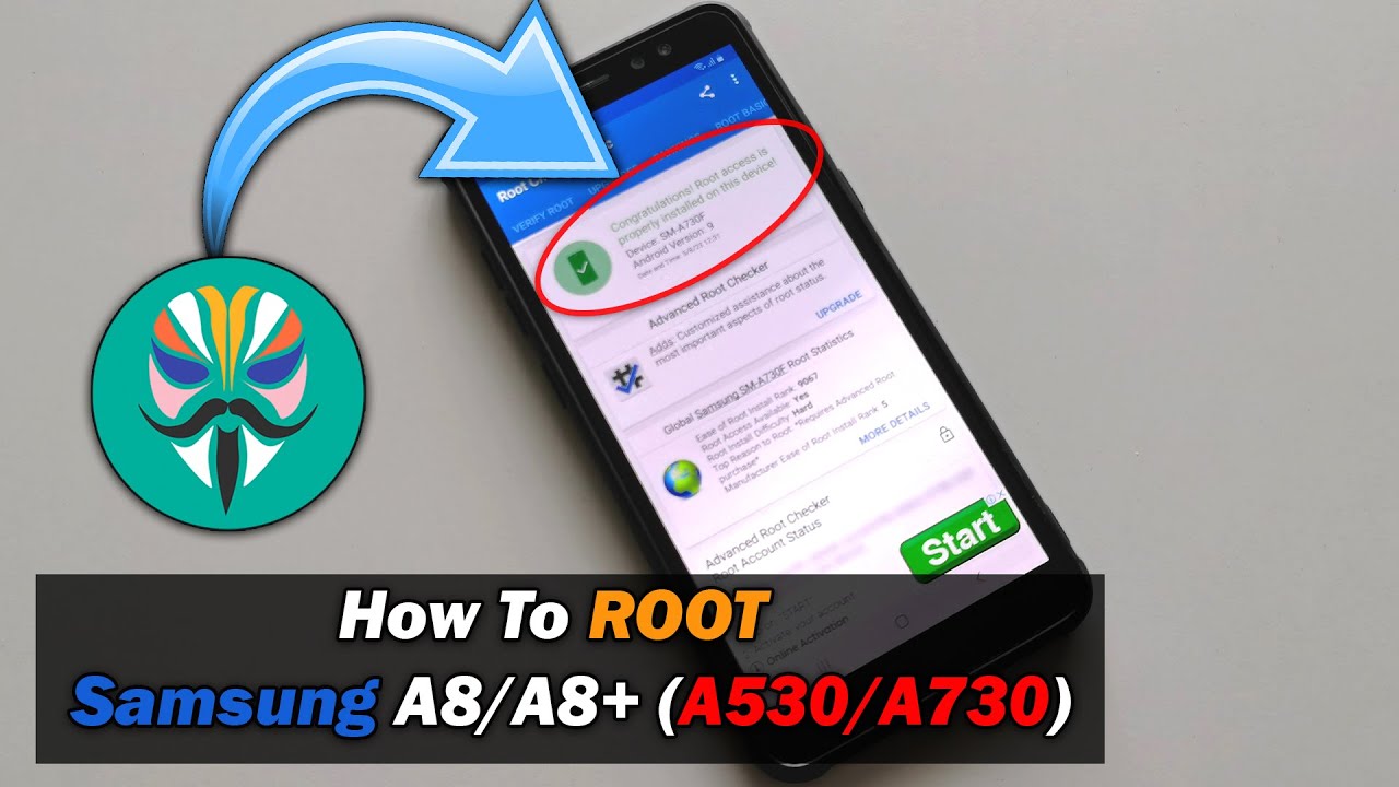 How To ROOT Samsung Galaxy A8/A8+ (A530/A730)
