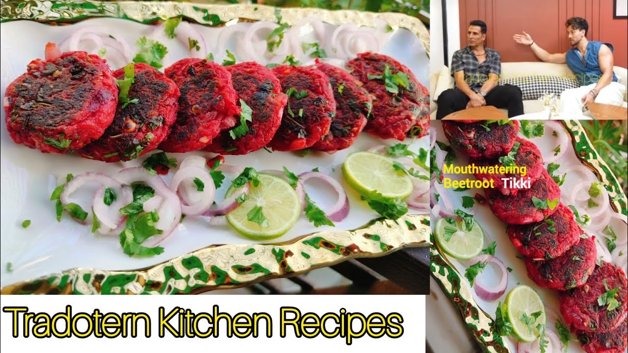 Akshay Kumar Beetroot Tikki Recipe🤤❤️| Healthy recipe | Beetroot Tikki Recipe| Beetroot Cutlet