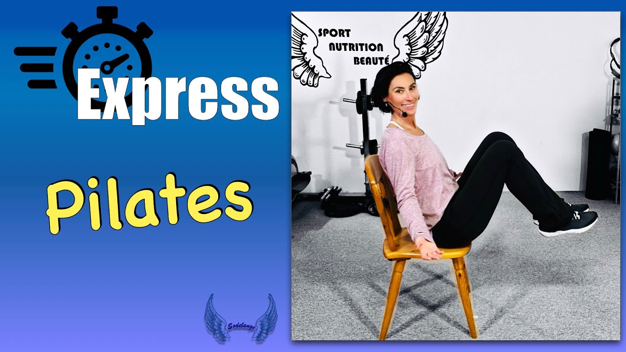 PILATES avec une chaise 🪑 / Sculptez votre corps 💪