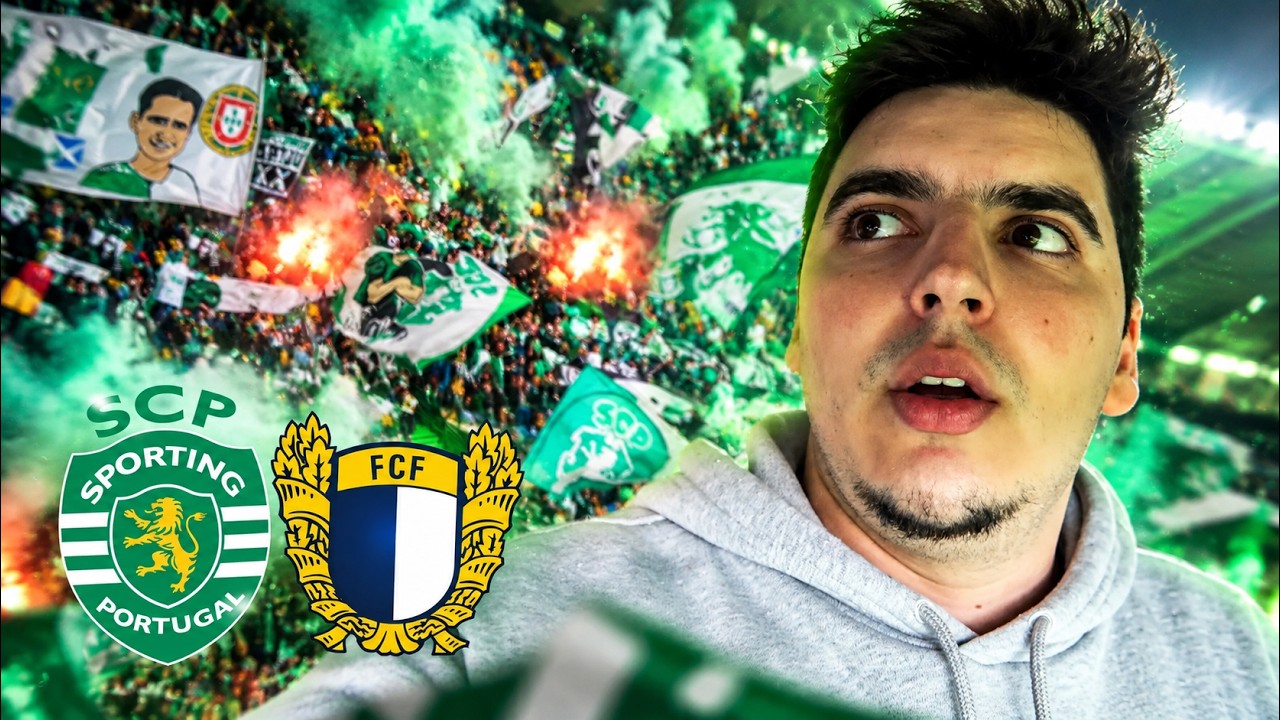 O ESTÁDIO VAI ABAIXO NO SPORTING X FAMALICÃO