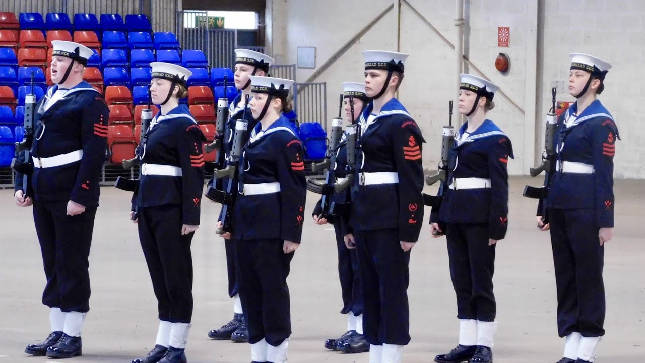 Torpoint Sea Cadets Continuity Drill Display - National Drill Competition 2023
