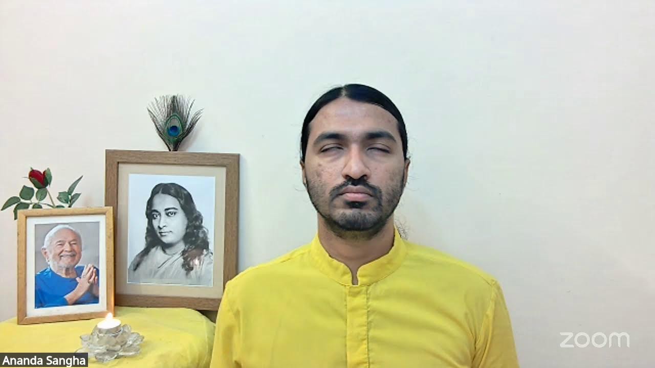 Paramhansa Yogananda's Energization Exercises and Hong Sau meditation guided in Hindi