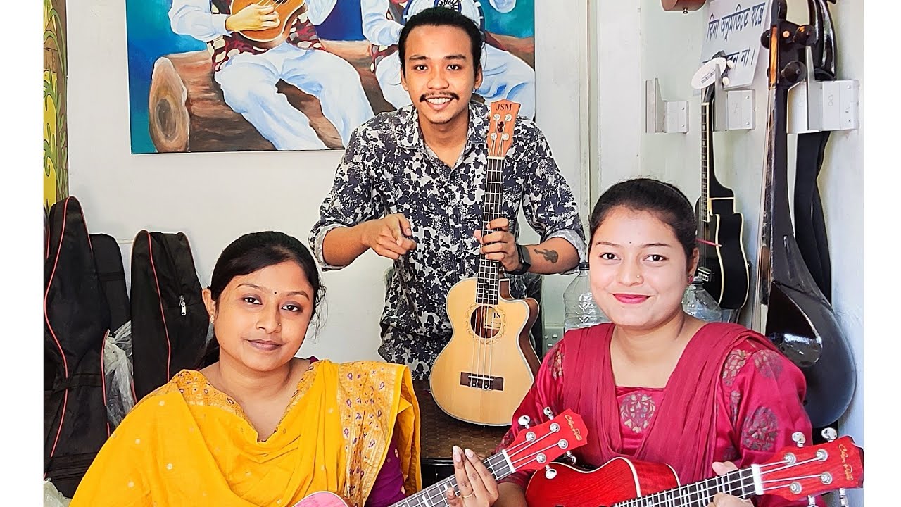 যারা Ukulele Dotora style Basic জানতে চান তাদের জন্য অল্পটুকু দিলাম!💁‍♂️