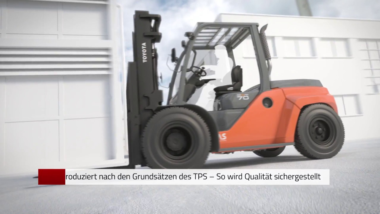 Produktvideo Toyota Tonero Gabelstapler