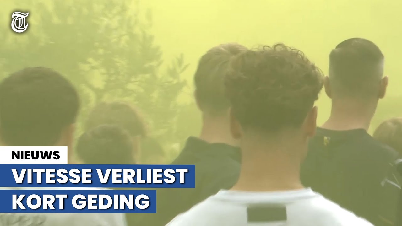 Opstootjes na verlies kort geding Vitesse: ‘Naar binnen!’