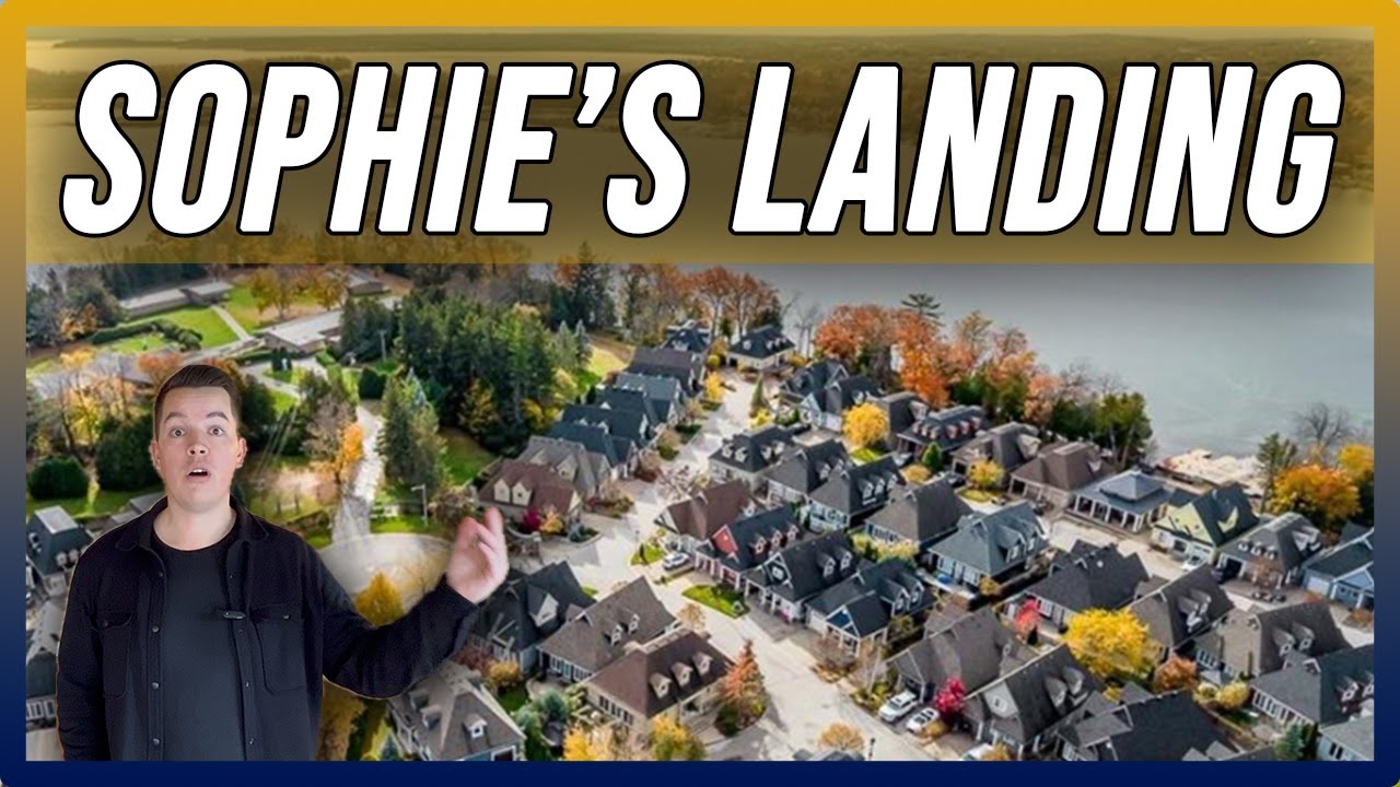 Touring Sophie's Landing | Orillia's Waterfront Gated Community | Living in Orillia